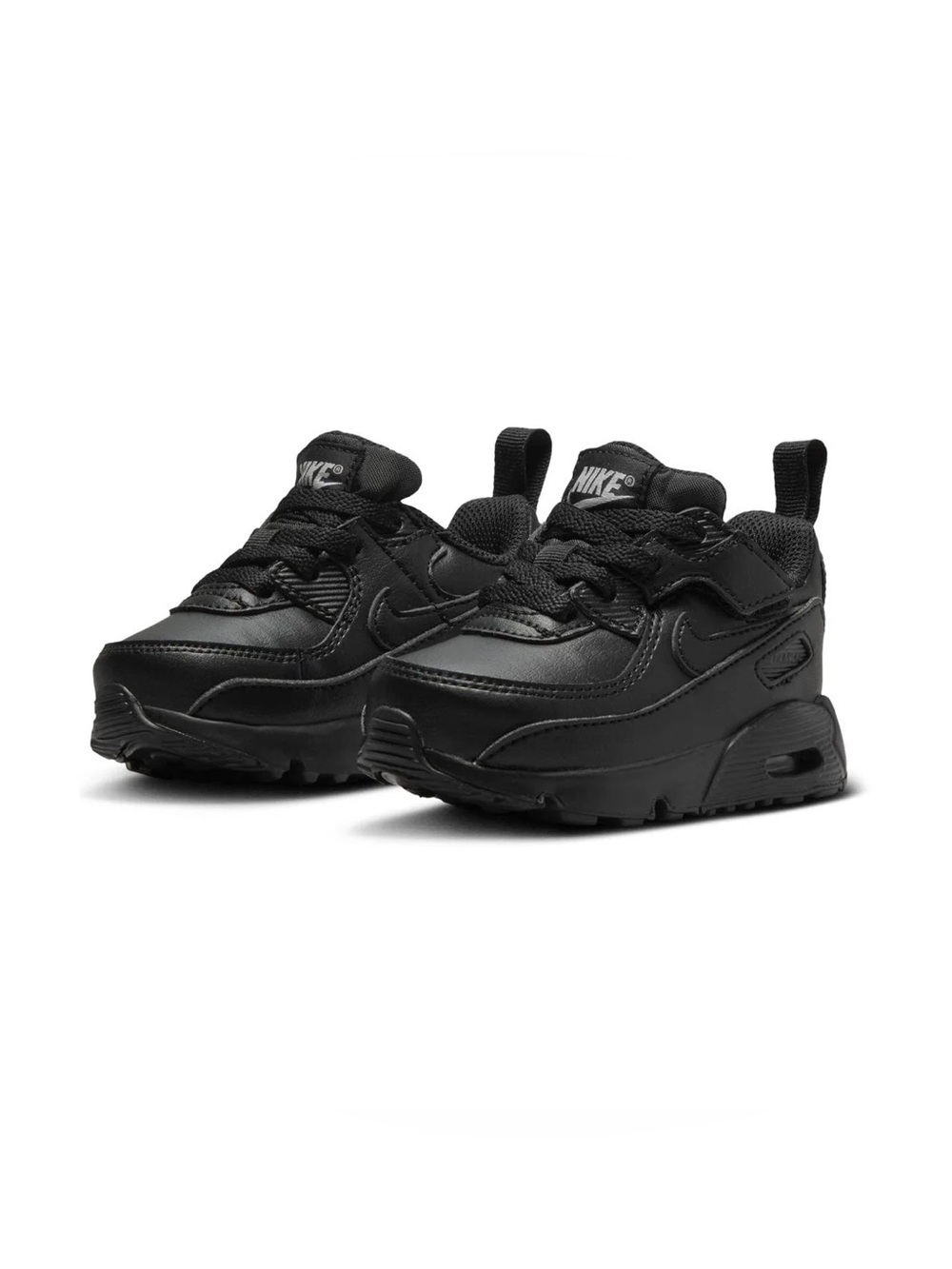 Nike Kids Black Low-Top Air Max 90 Sneaker Size 9